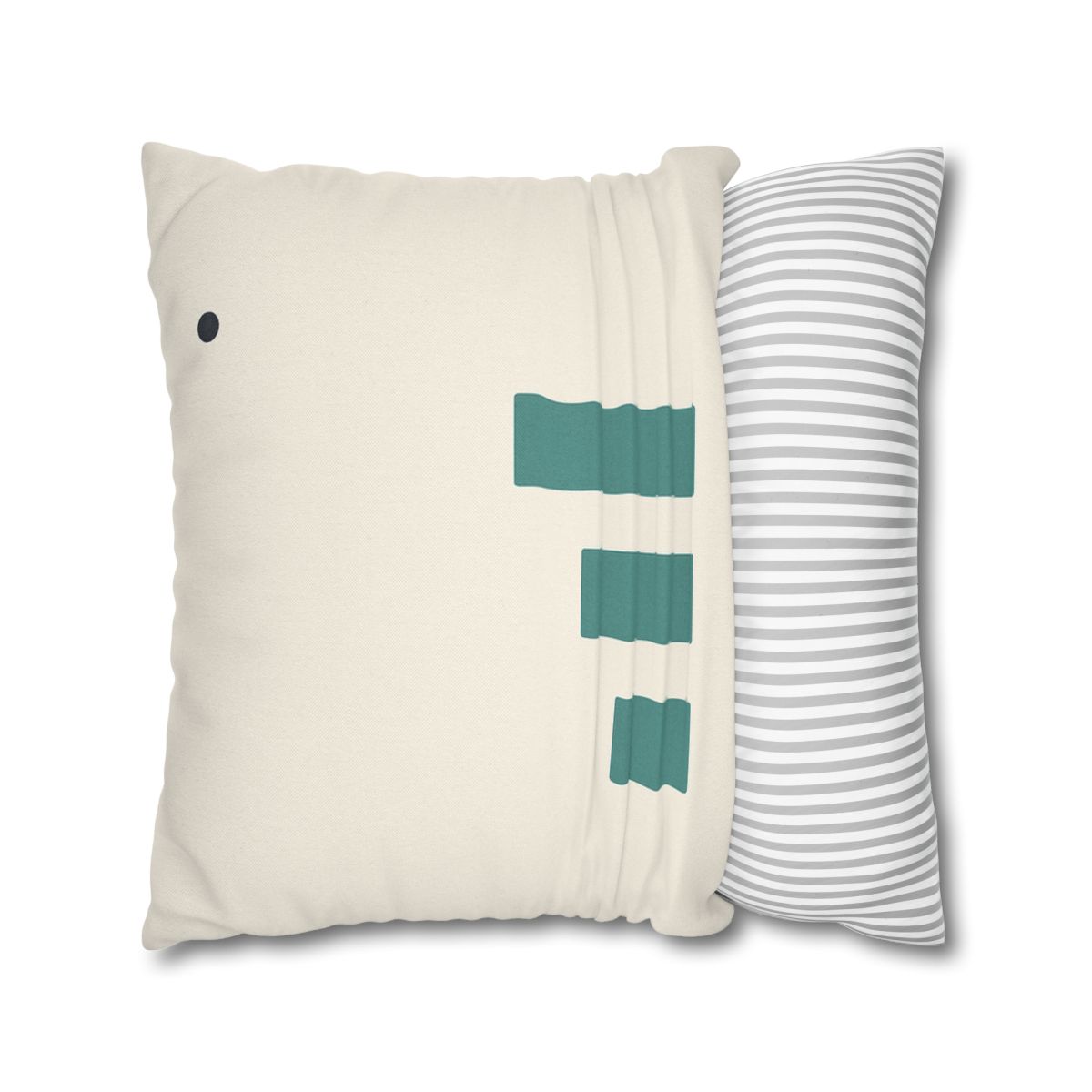 Sloping Trio With Distant Dot designer print pillow cases