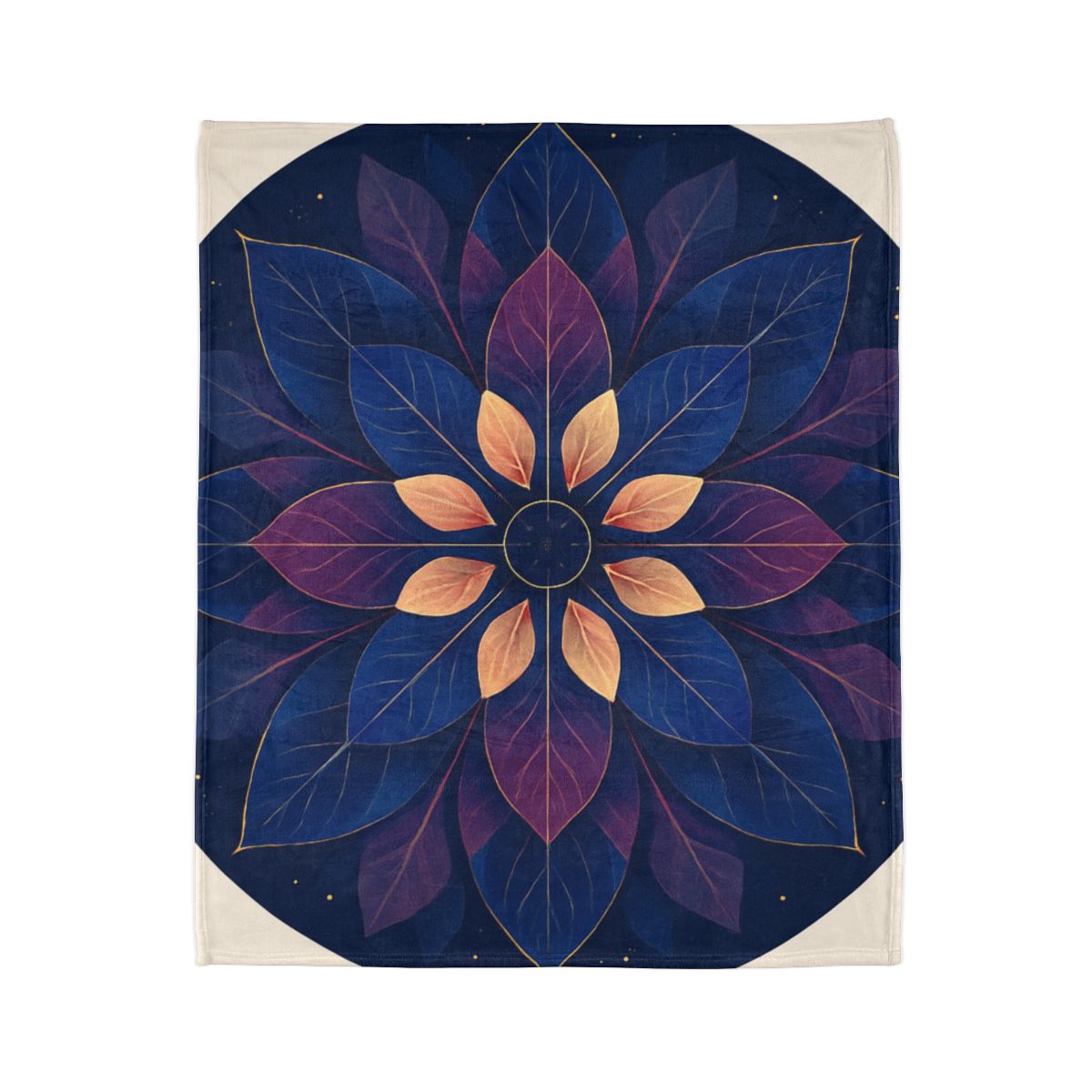 Petal Prism Mandala warm winter blankets