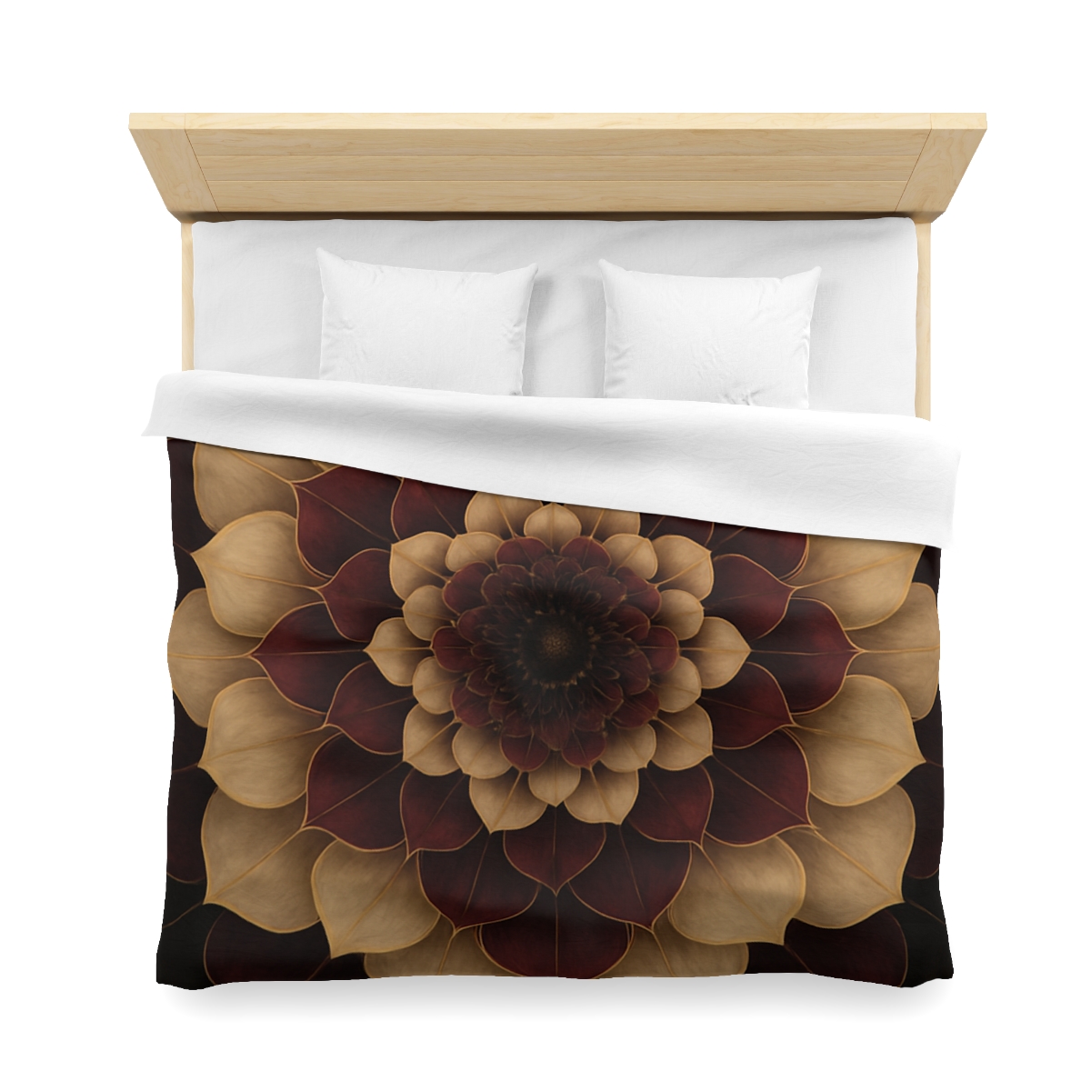 Petal Orbit Mandala stylish duvet covers