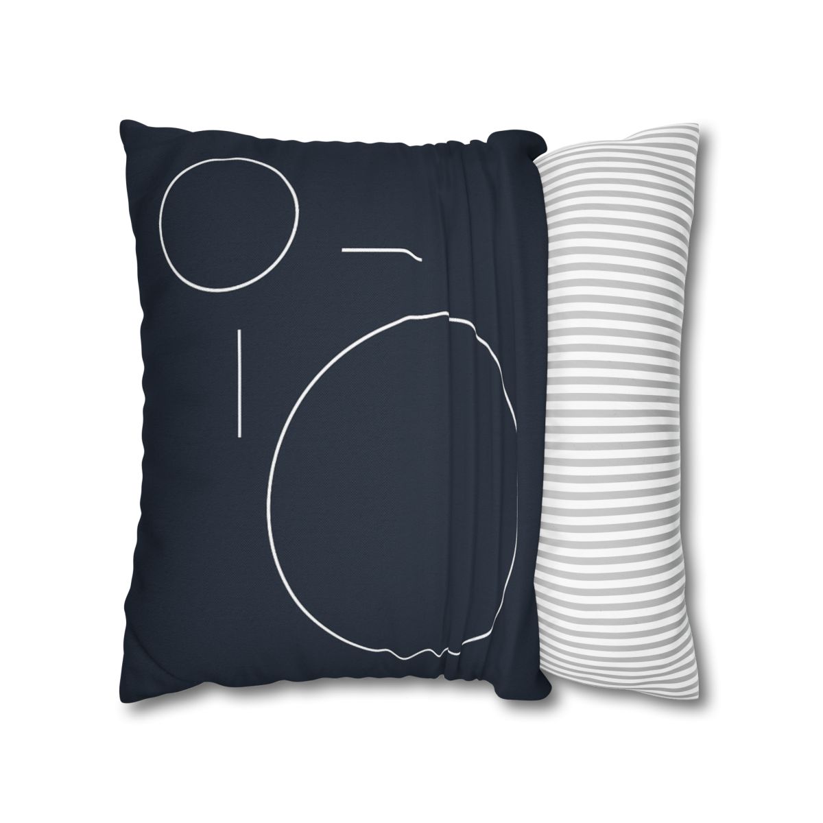 Offset Ring And Bar Constellation soft cotton pillow cases
