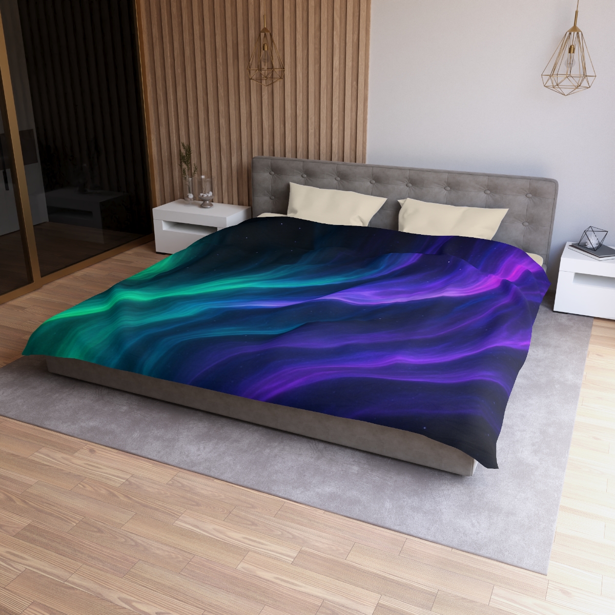 Ion Veil Aurora Tapestry stylish duvet covers