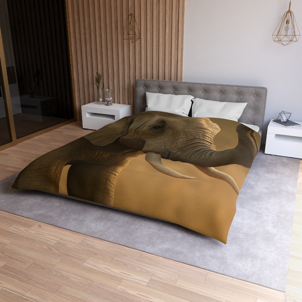 Savannah Sentinel Elephant trendy bedroom duvets