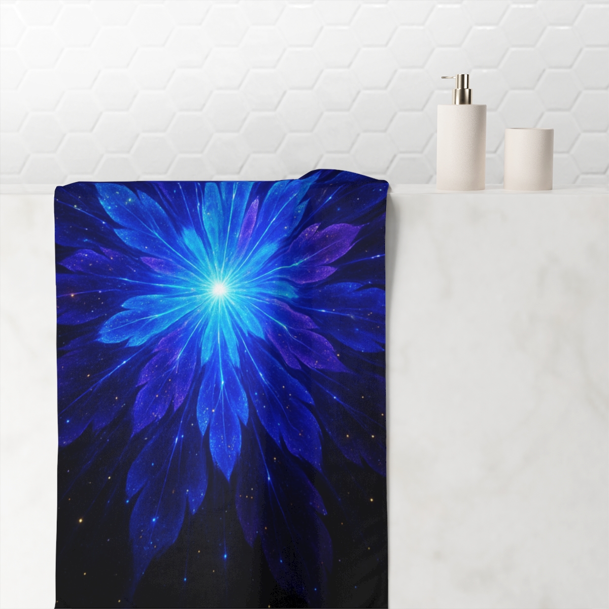 Starburst Petal Radiance unique gift towels