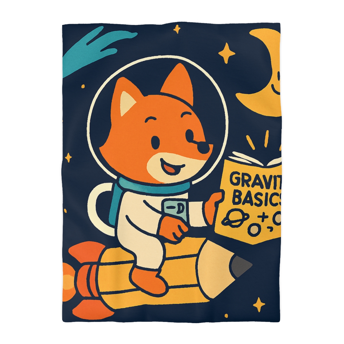 Comet Library Delivery Fox custom duvets