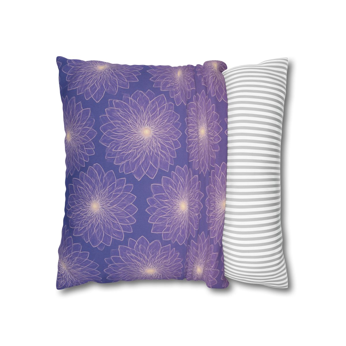 Cosmic Blossom Lattice designer print pillow cases