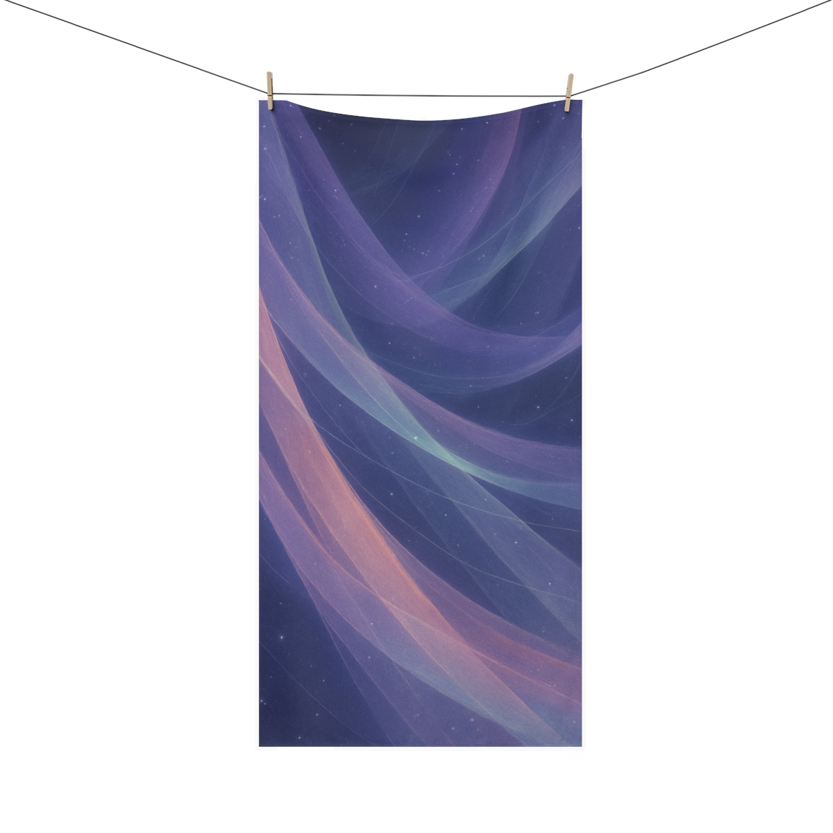 Prismatic Ion Veil Tapestry stylish beach towels