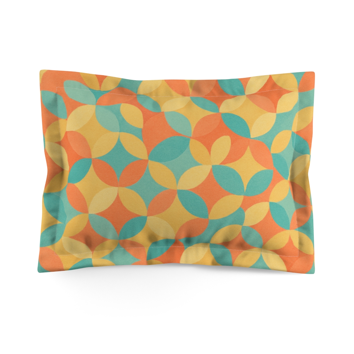 Petal Ripple Mosaic custom pillows