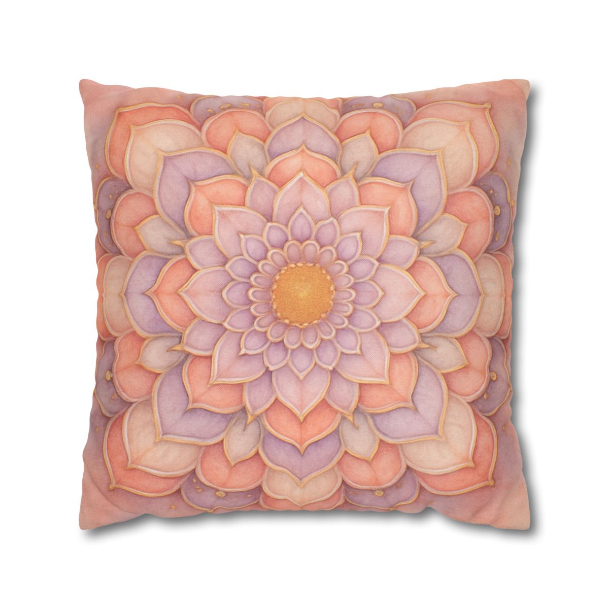 Petal Prism Mandala unique gift pillow cases