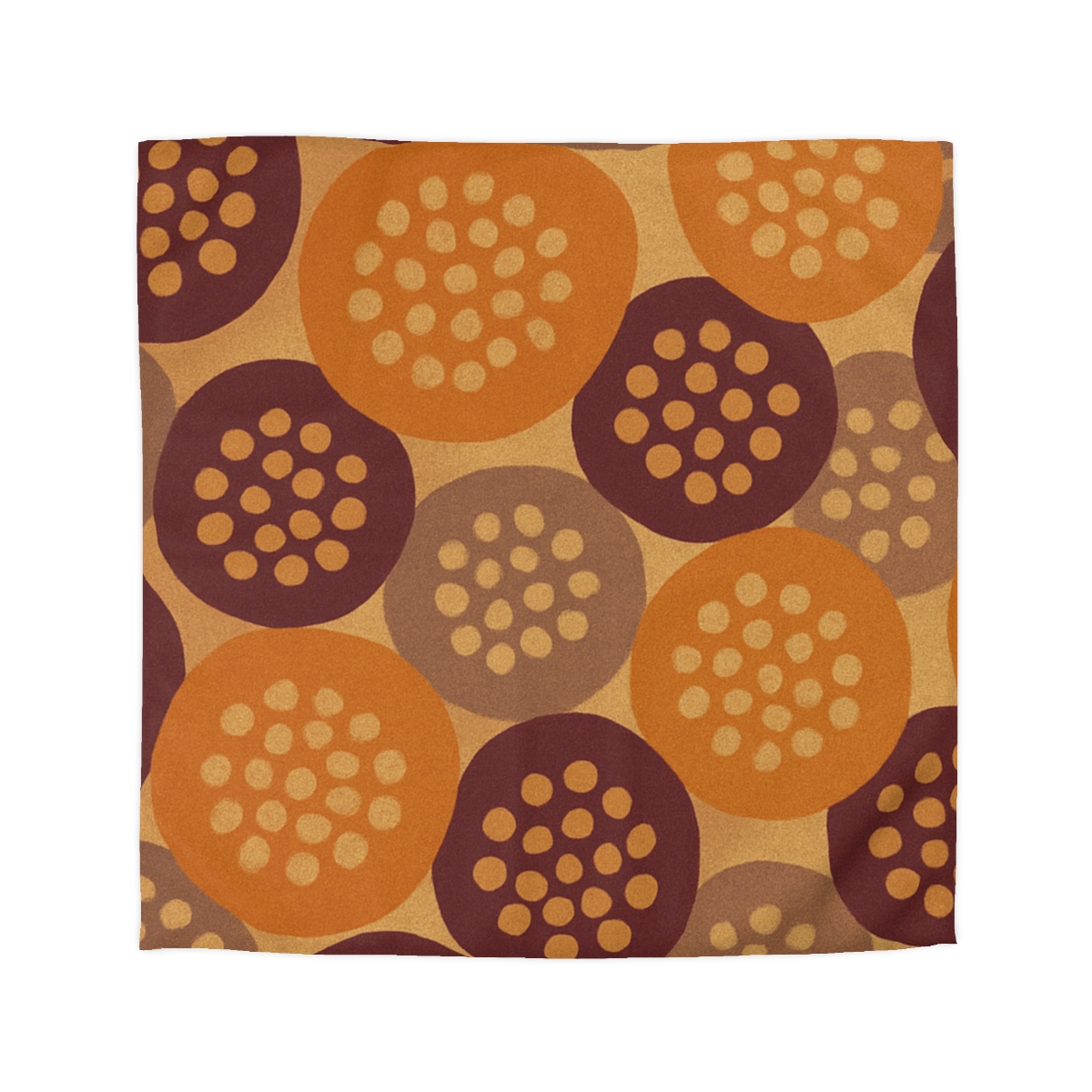Seed Pod Cluster Mosaic designer printed duvets
