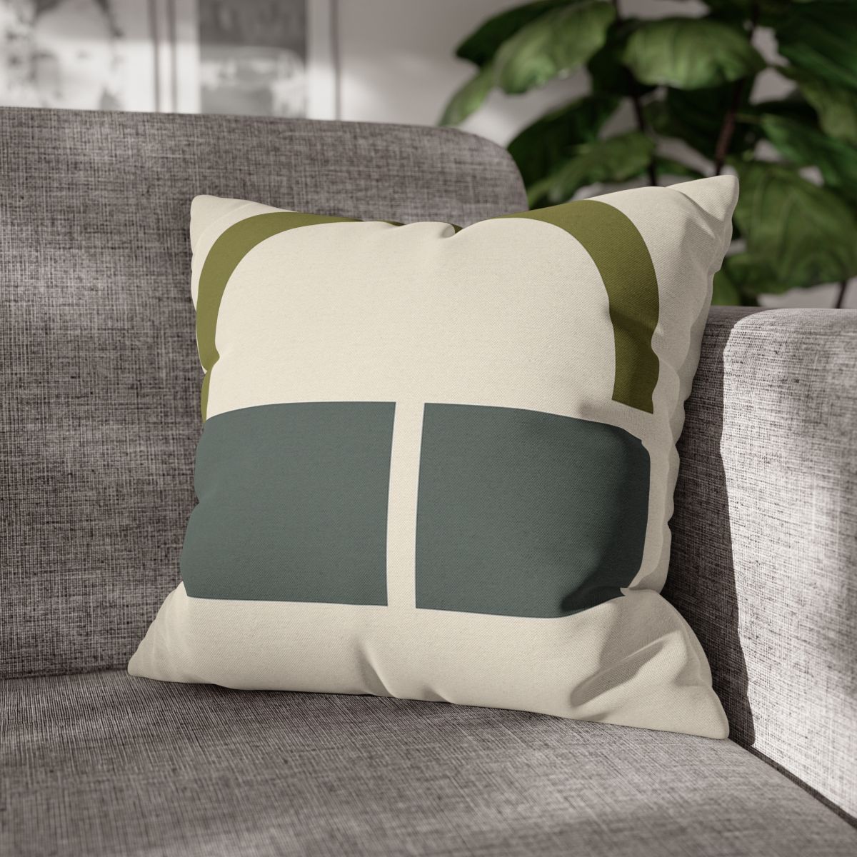 Partial Arc Over Twin Blocks designer print pillow cases