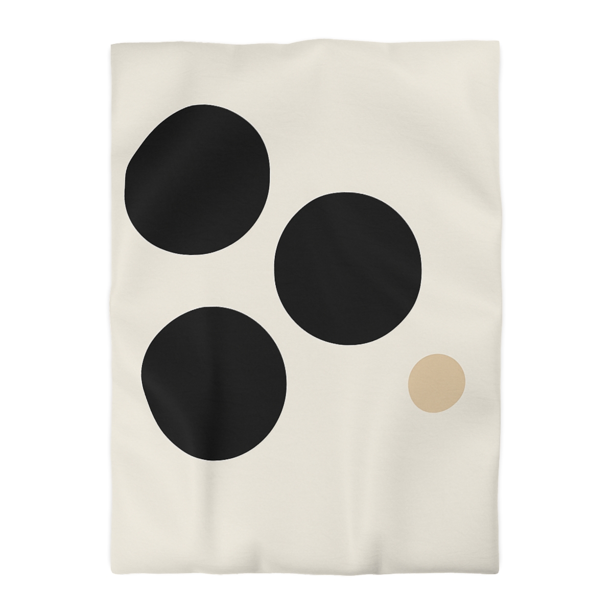 Asymmetric Dot Cluster unique patterned duvets