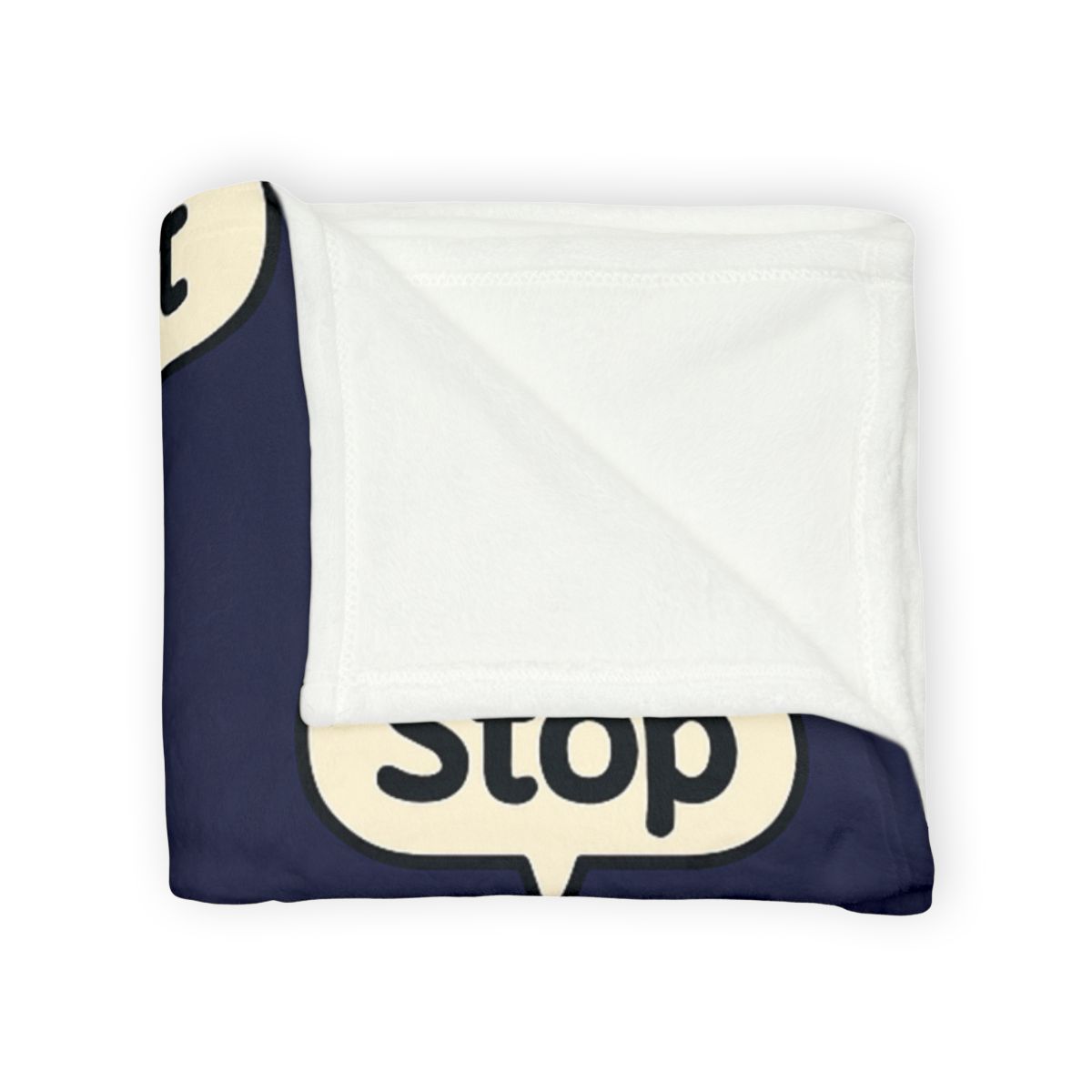 Moonlight Penguin Ice Cream Physics stylish throw blankets