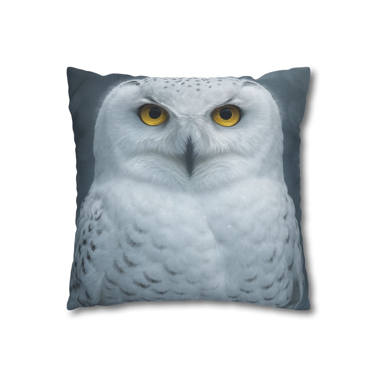 Midnight Watch Snowy Owl trendy patterned pillow cases