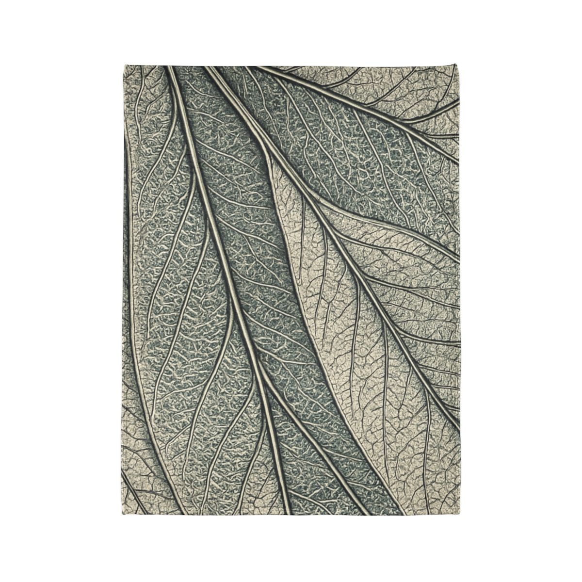 Vein Map Filigree designer printed blankets