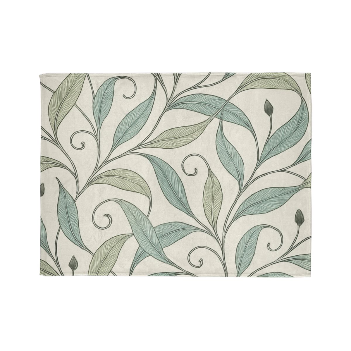 Vein Script Lattice soft fleece blankets