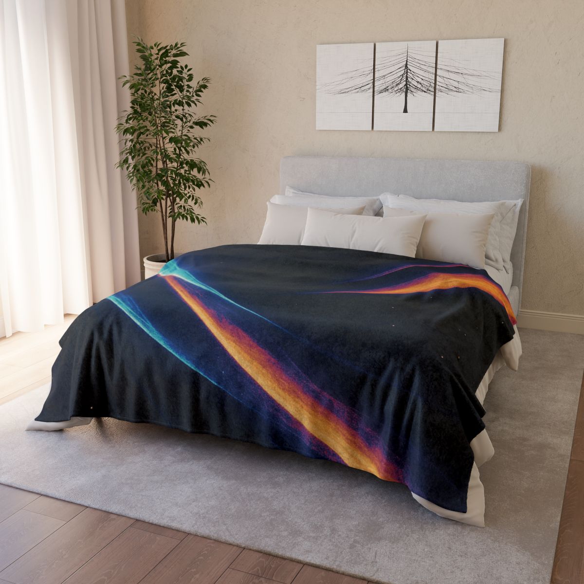 Prismatic Horizon Shear warm winter blankets