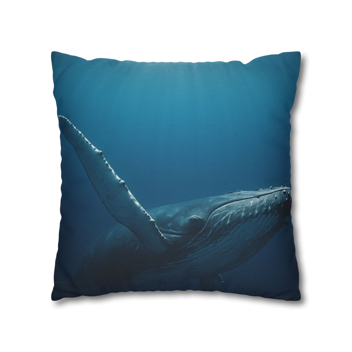 Nebula Dive Humpback Whale soft cotton pillow cases