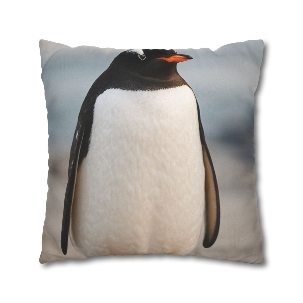 Shoreline Echo Gentoo Penguin soft cotton pillow cases