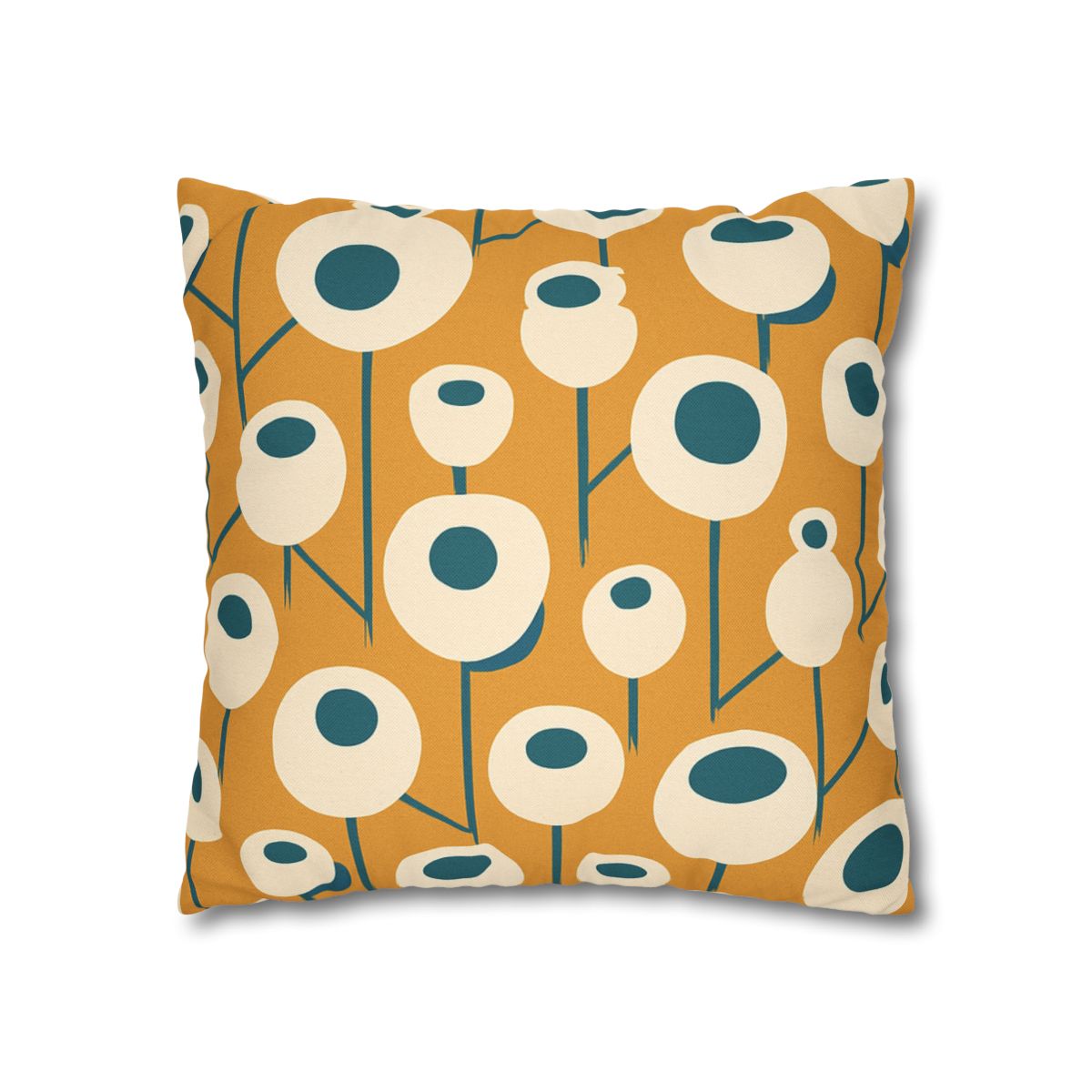 Seed Pod Cluster Grid soft cotton pillow cases