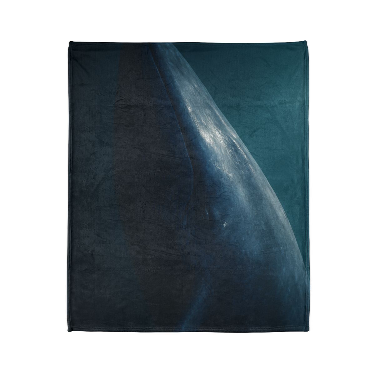 Ocean Song Blue Whale stylish throw blankets