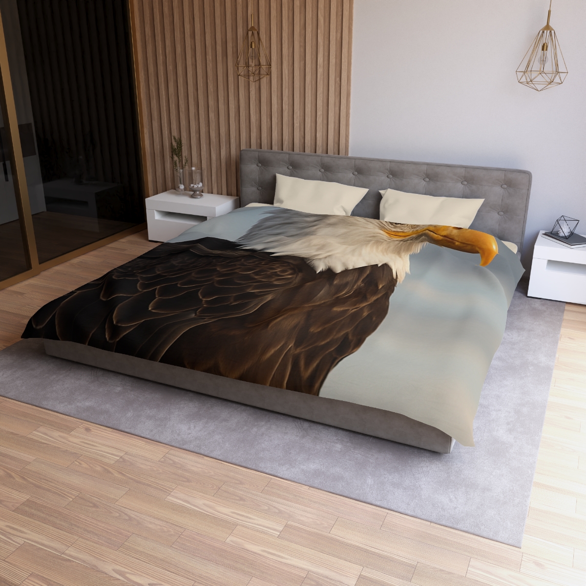 Sky Sovereign Bald Eagle custom duvets