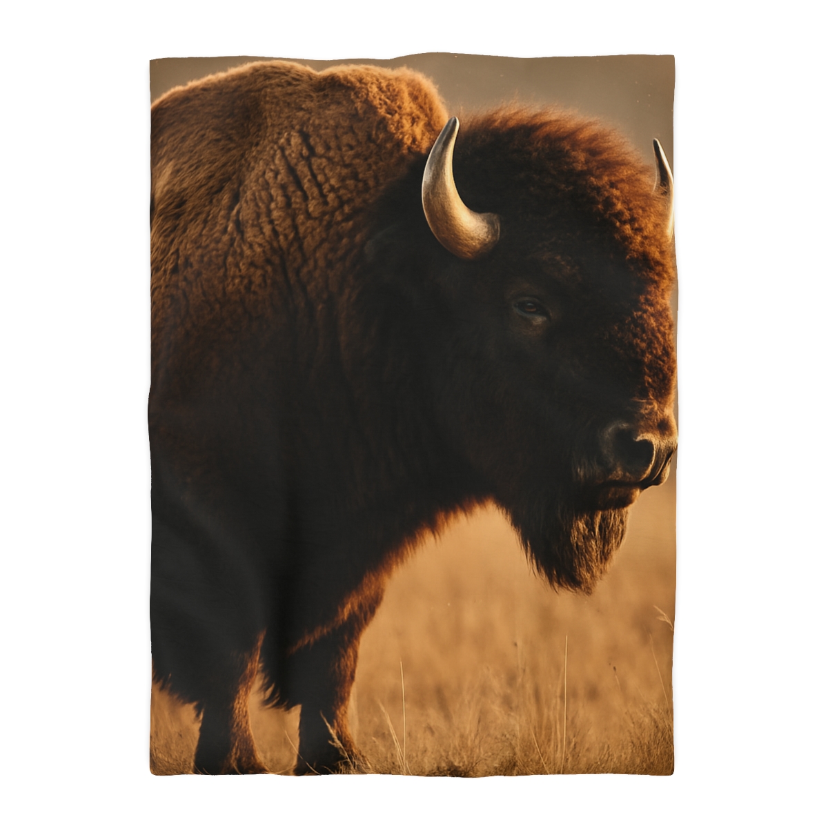 Prairie Thunder Bison custom duvets