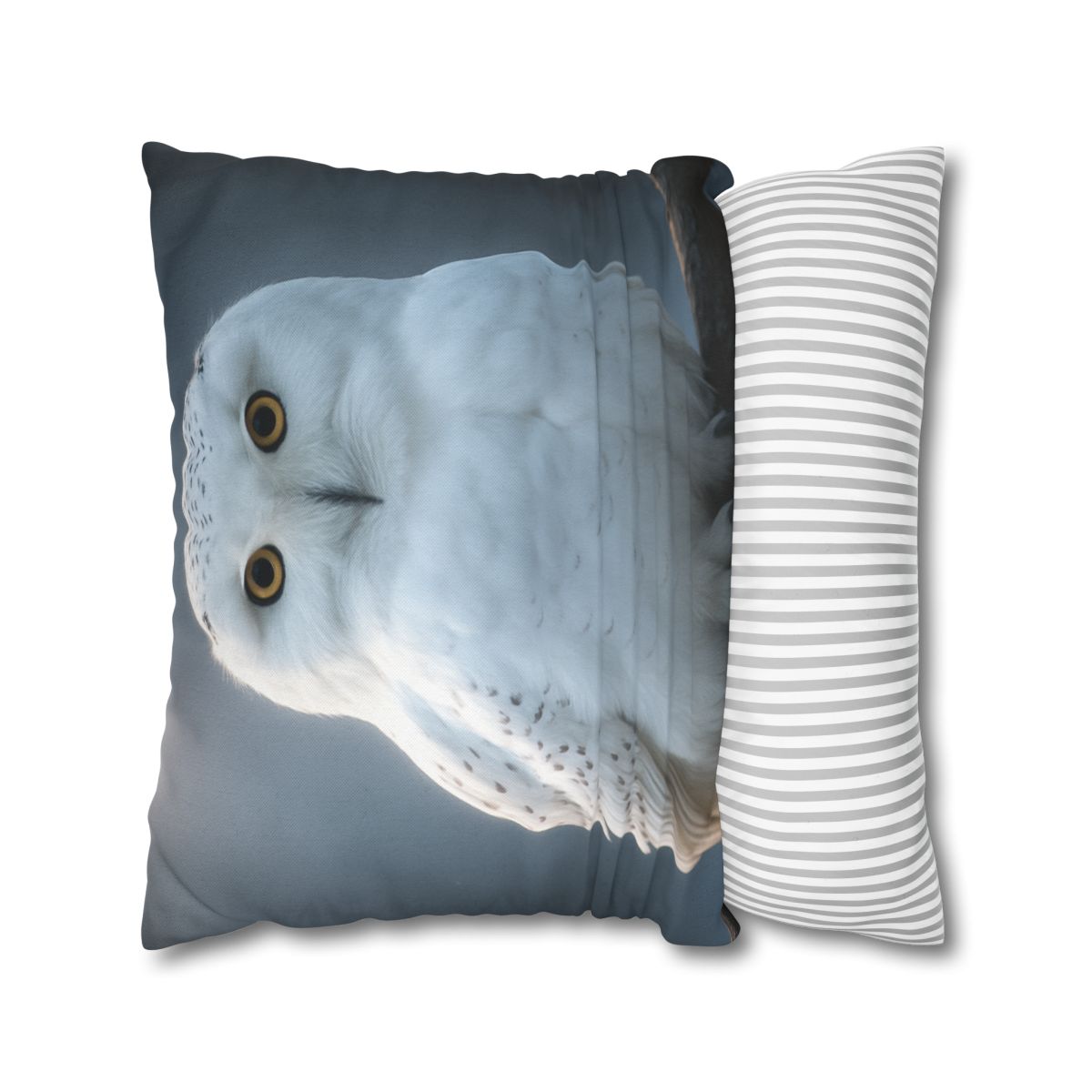Twilight Watcher Snowy Owl custom pillow cases