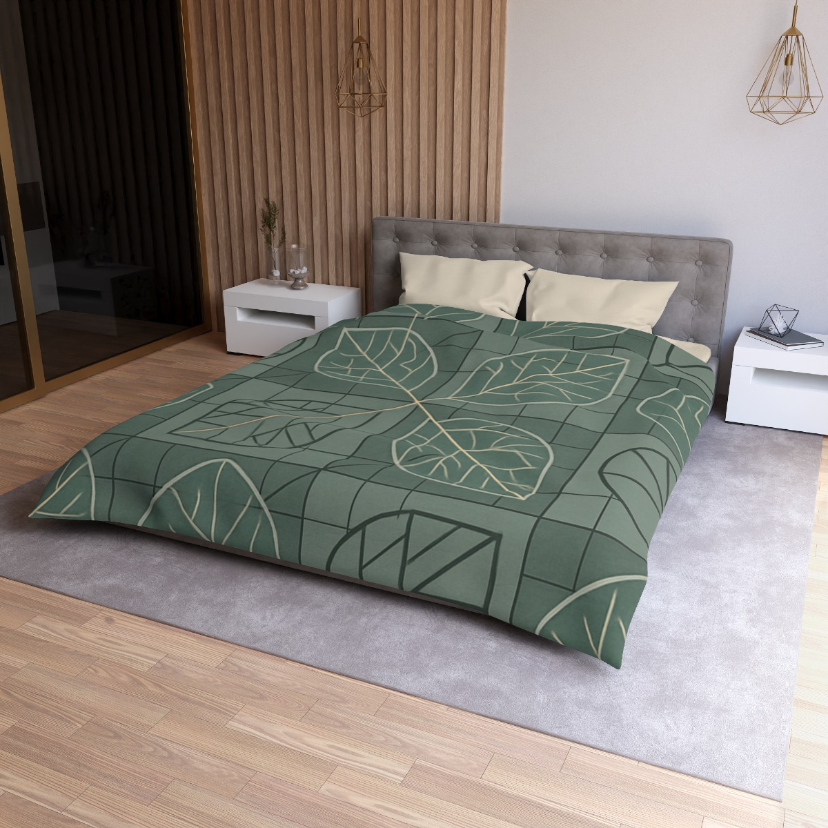 Vein Matrix Geometry trendy bedroom duvets