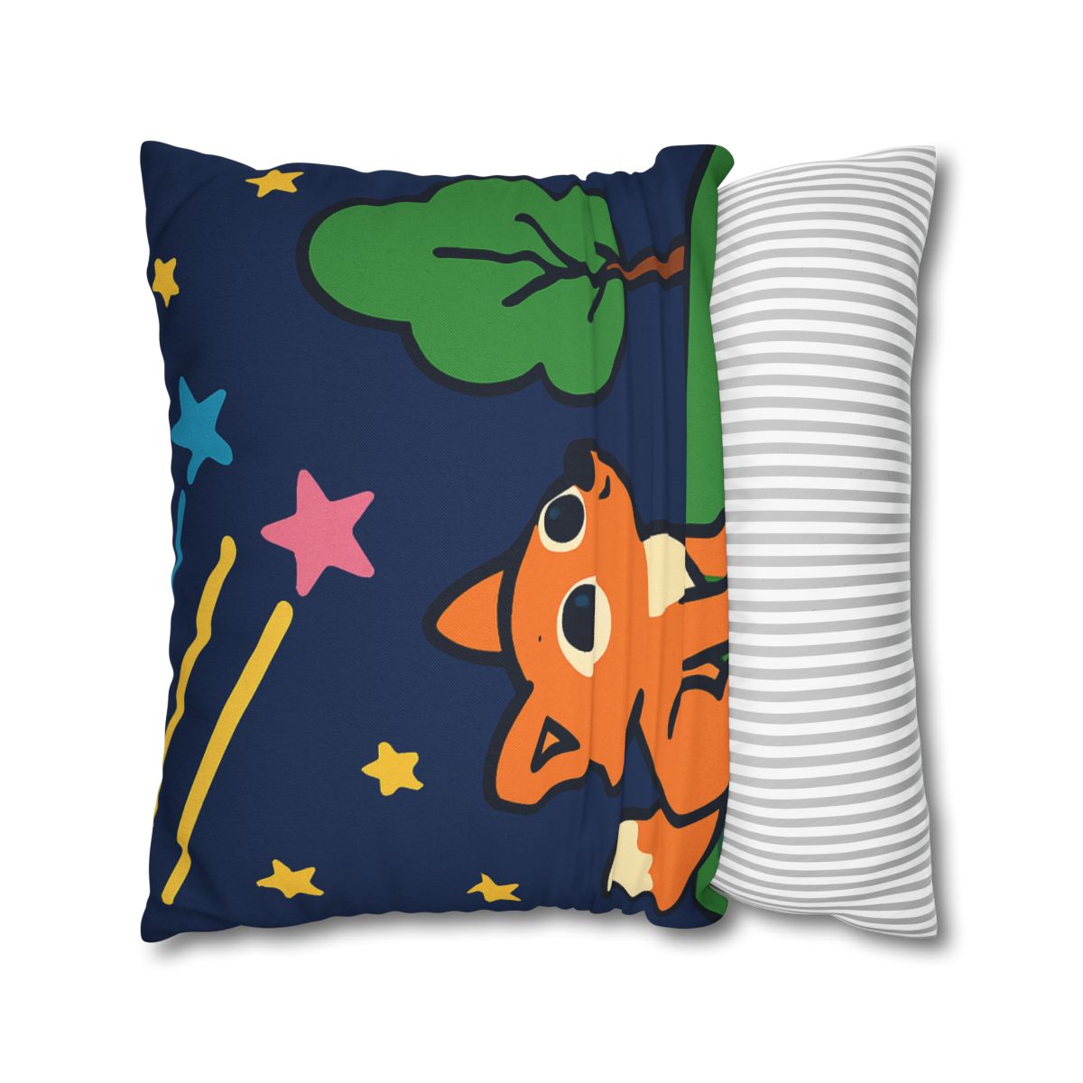 Cosmic Forest Fox And The Shooting Stars unique gift pillow cases