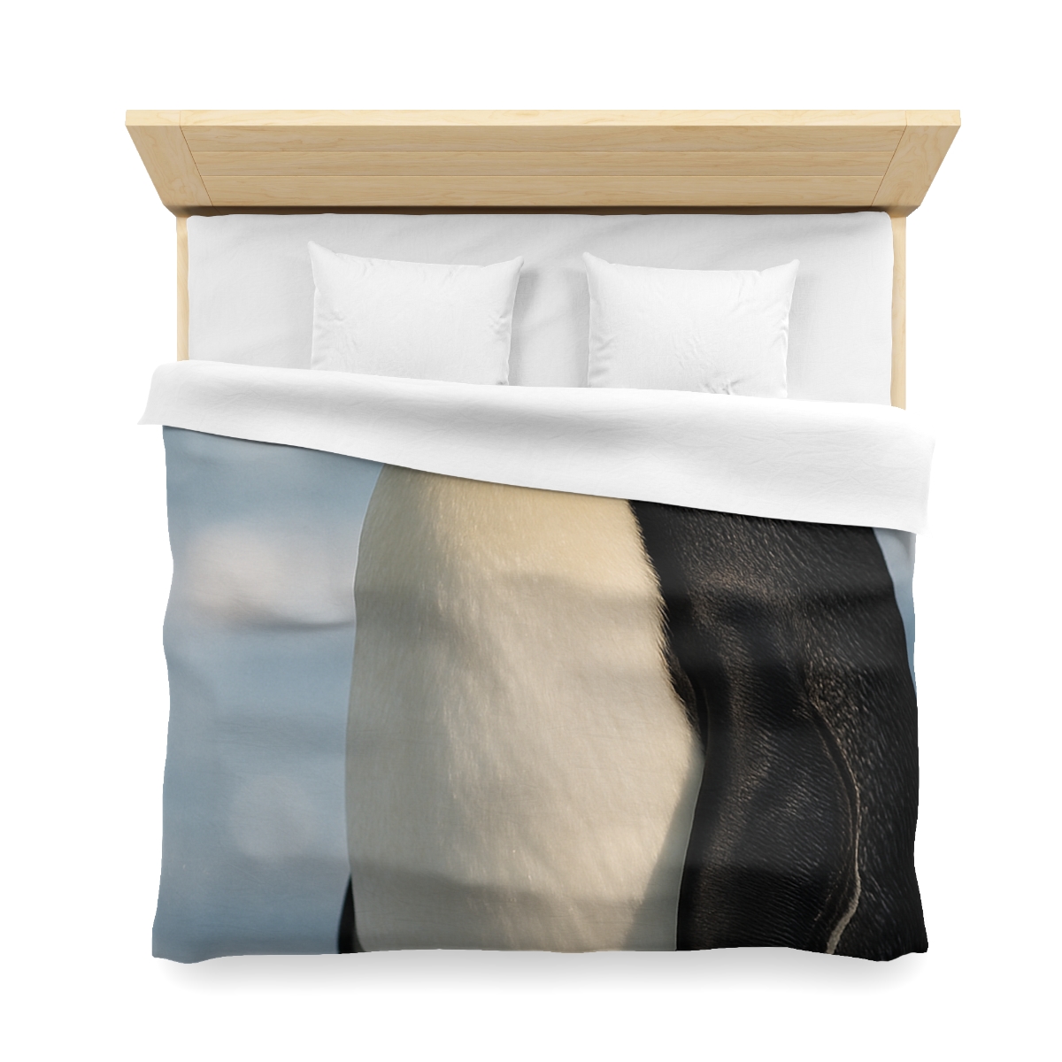 Aurora Drift Emperor Penguin stylish duvet covers