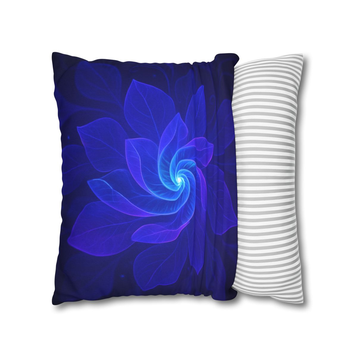 Petal Prism Helix soft cotton pillow cases