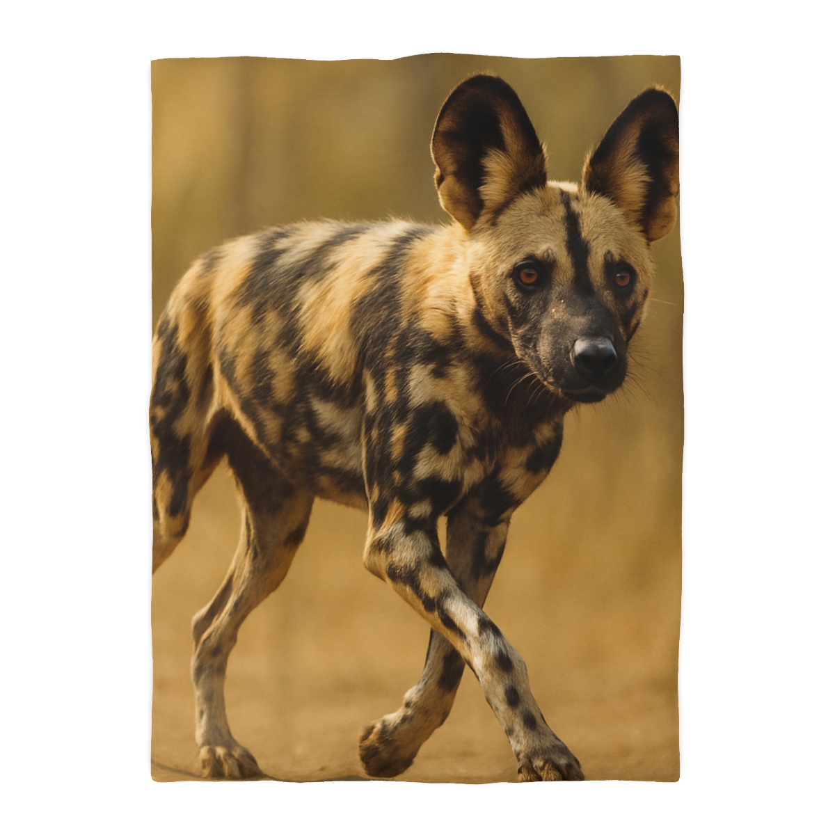 Pulse Trail Painted Dog custom duvets
