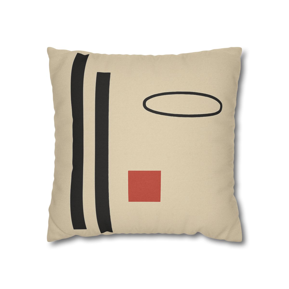 Aligned Posts With Floating Oval personalized pillow covers