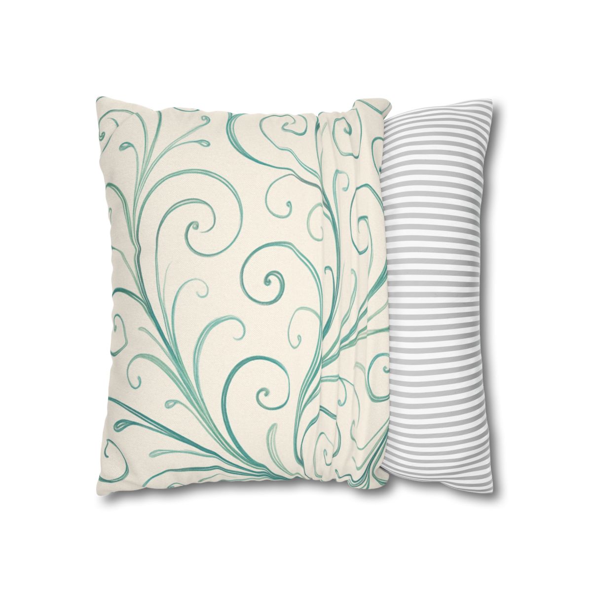 Tendril Wave Filigree custom pillow cases
