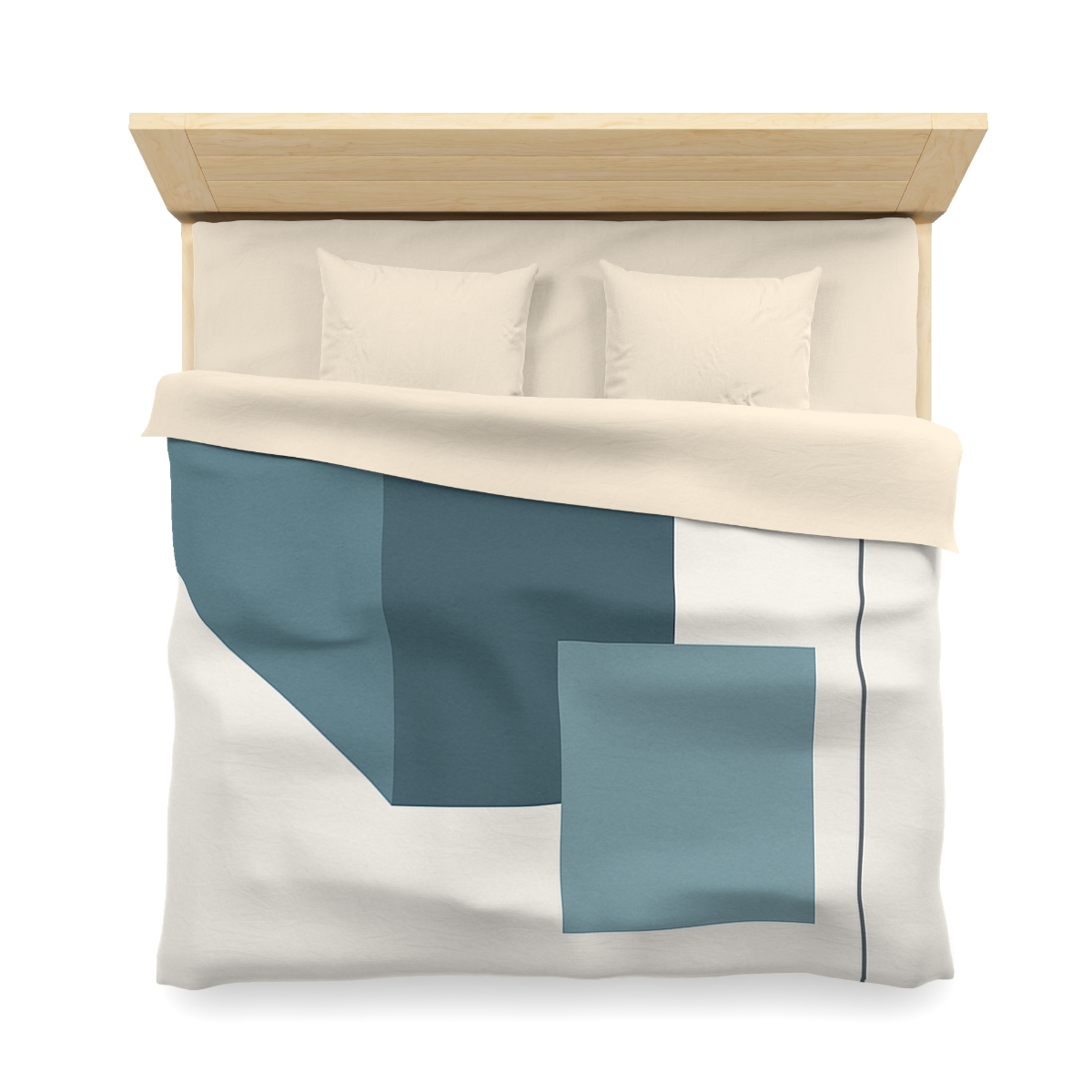 Stepped Rectangle Orbits personalized bedding duvets