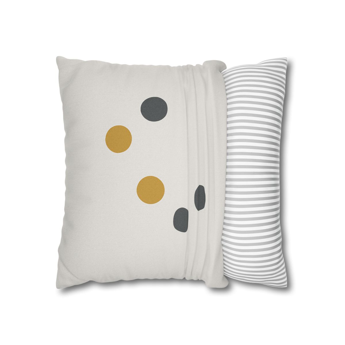 Asymmetric Dot Cluster designer print pillow cases