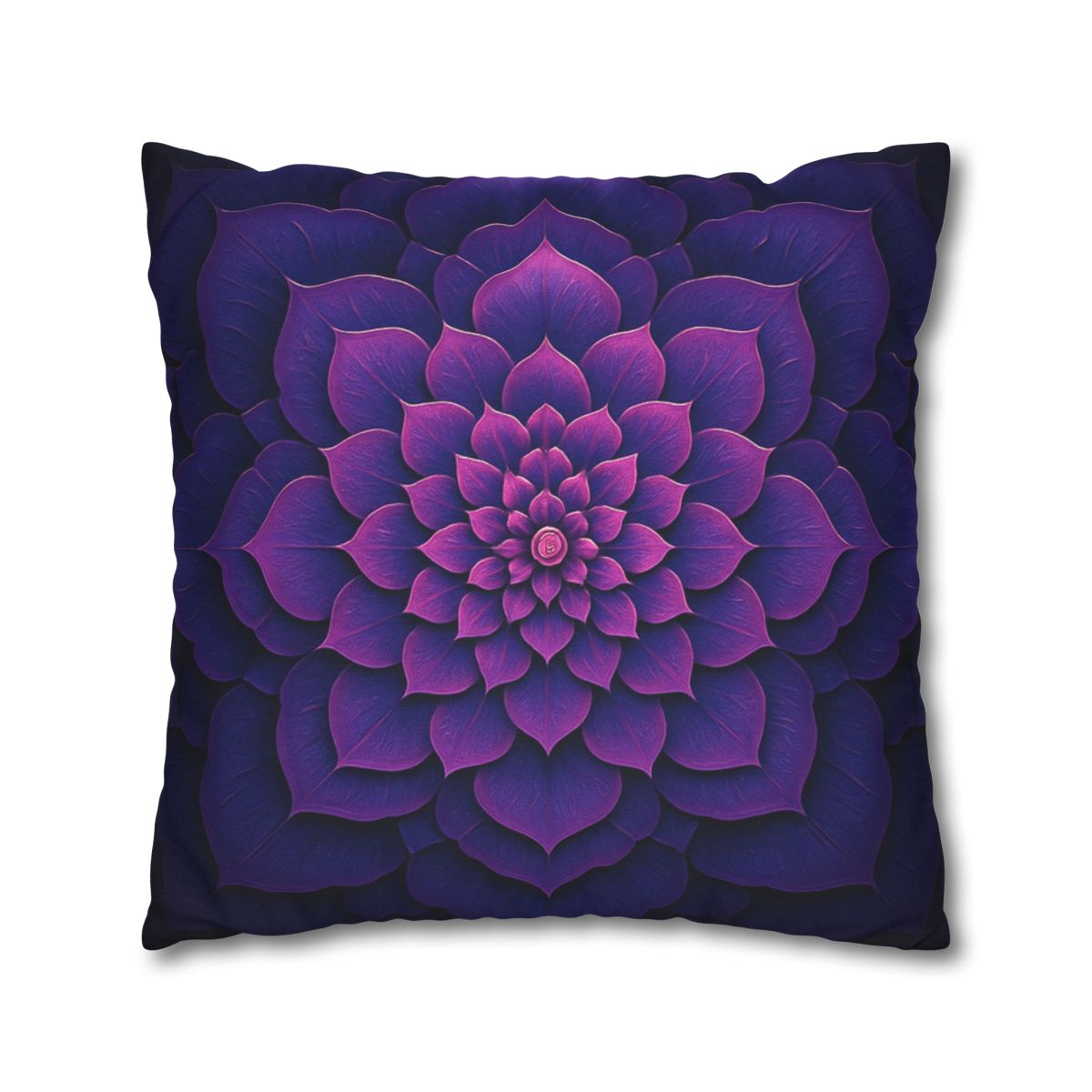 Bloom Ripple Mandala trendy patterned pillow cases