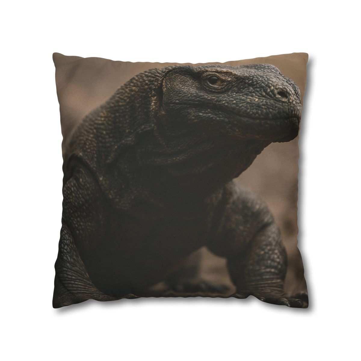 Ancient Sentinel Komodo Dragon trendy patterned pillow cases