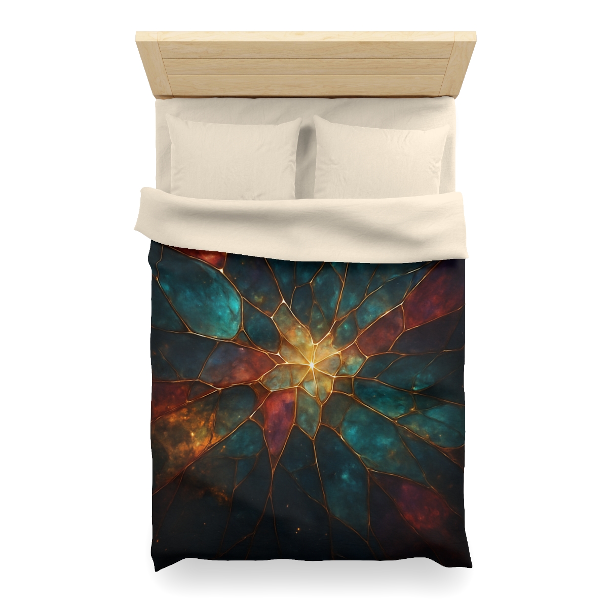 Prismatic Nebula Glasswork soft comforter duvets