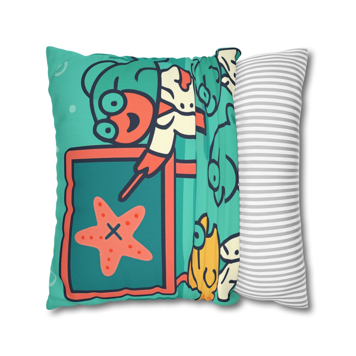 Coral School Of Scientists custom pillow cases