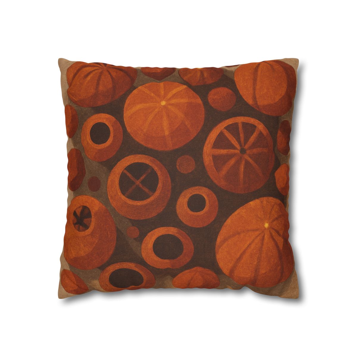 Seed Pod Cluster Mosaic personalized pillow covers