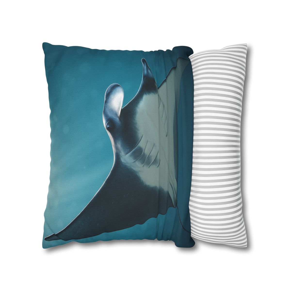 Starlit Surge Manta Ray designer print pillow cases