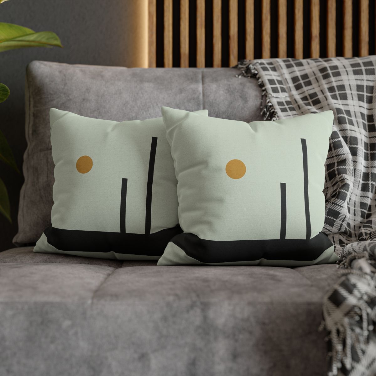 Low Horizon Bar And Twin Posts unique gift pillow cases