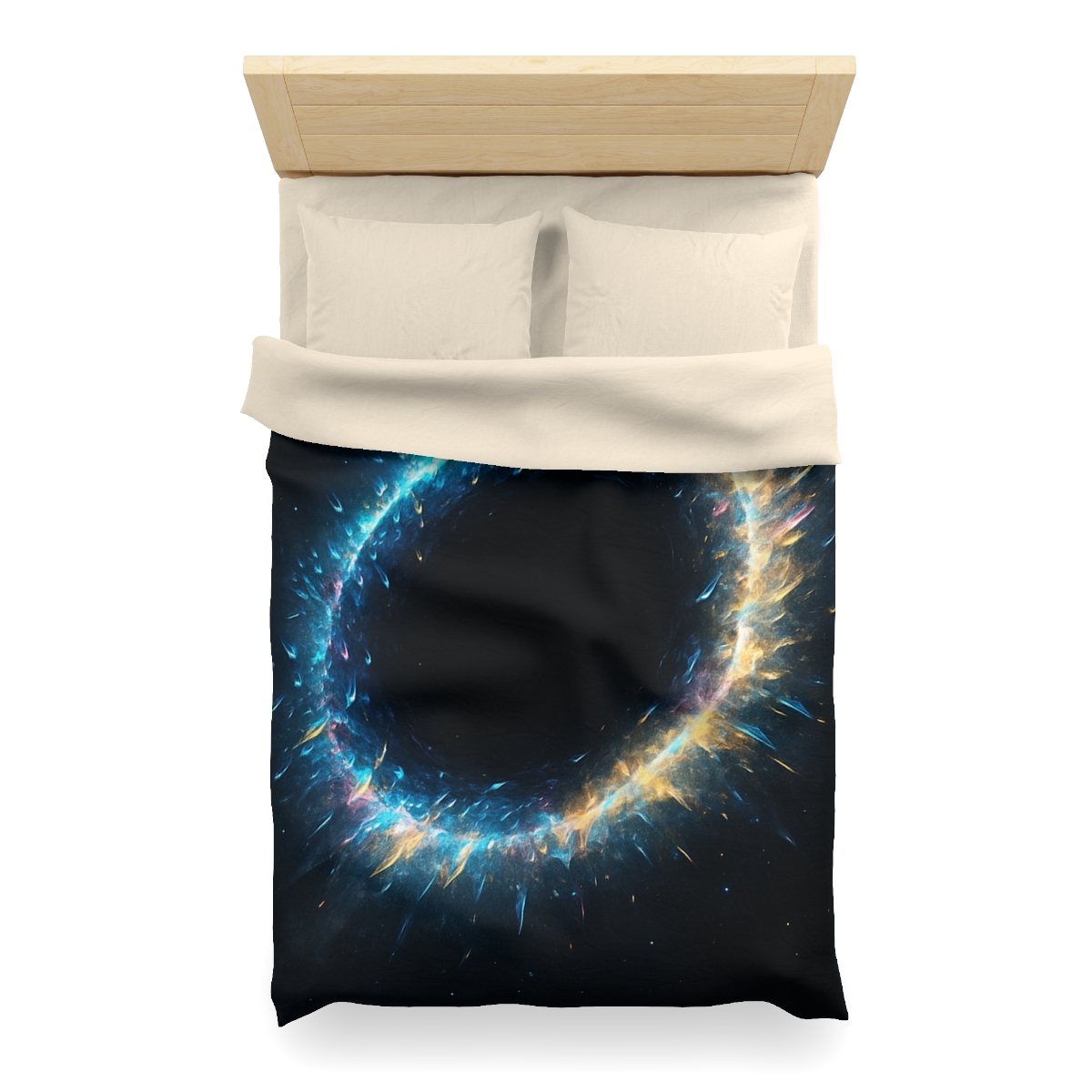 Prismatic Singularity Halo duvets for gifts