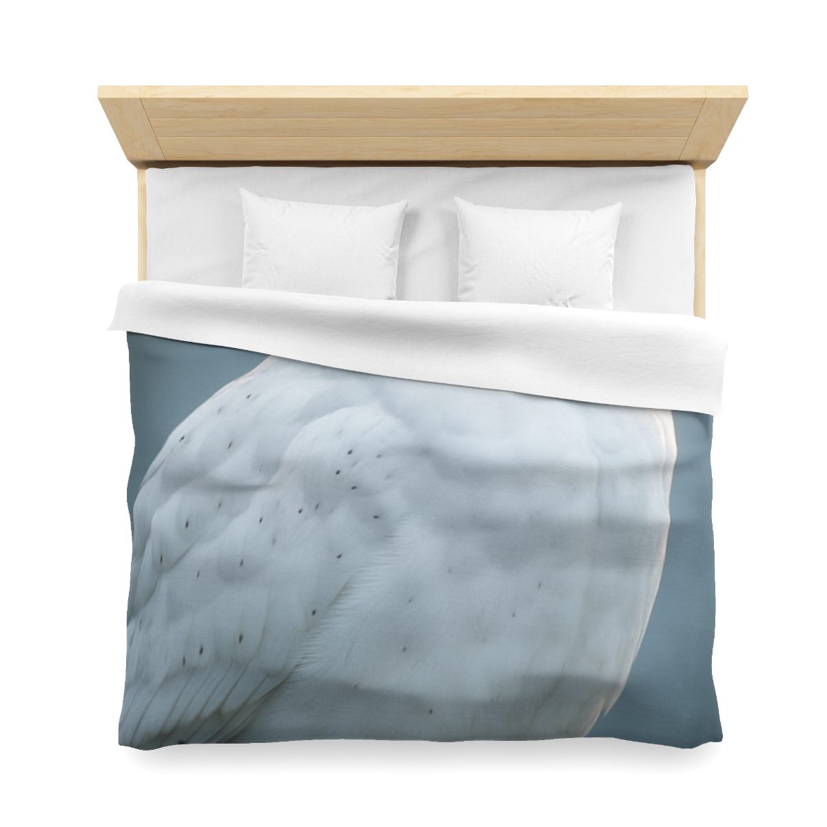 Twilight Watcher Snowy Owl stylish duvet covers