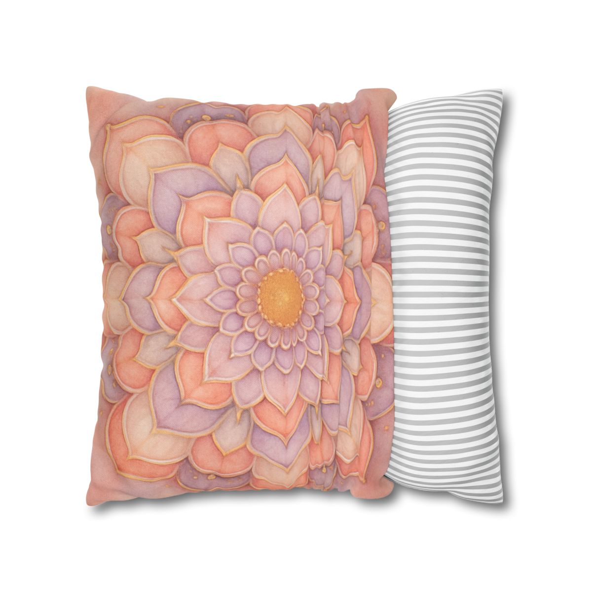 Petal Prism Mandala unique gift pillow cases