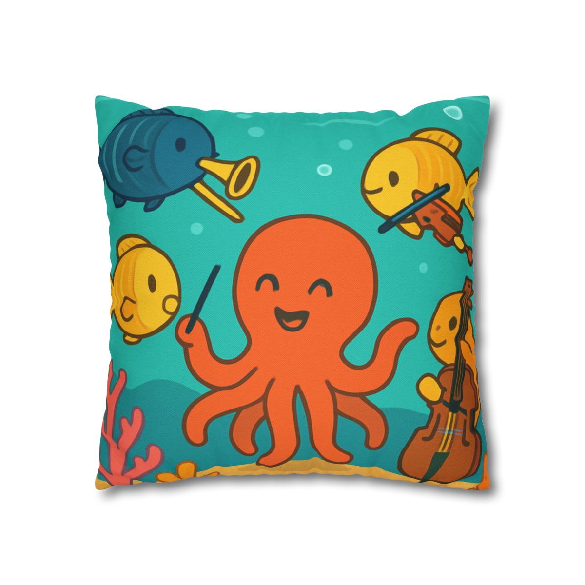 Coral Reef Orchestra custom pillow cases