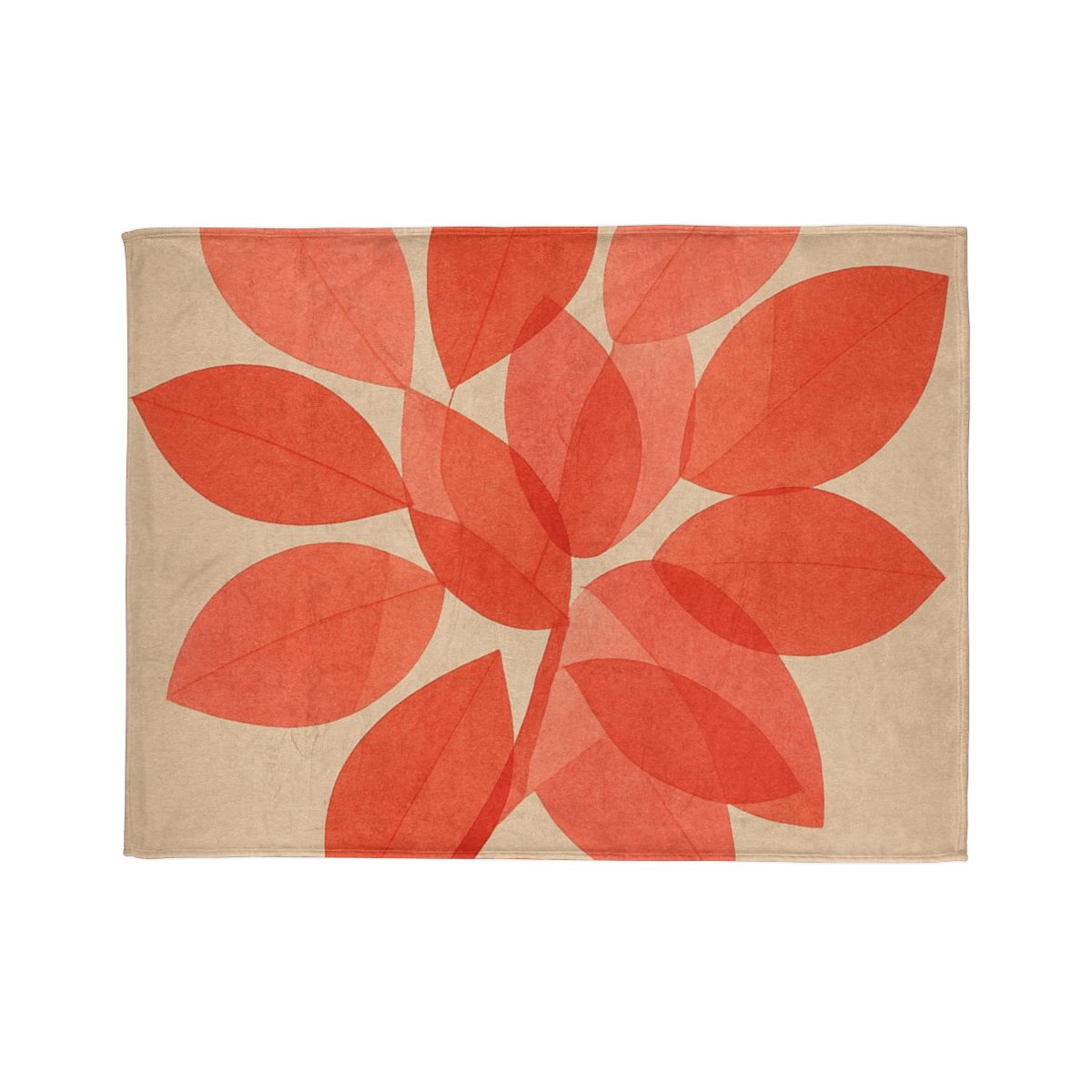 Petal Mosaic Overlay decorative home blankets