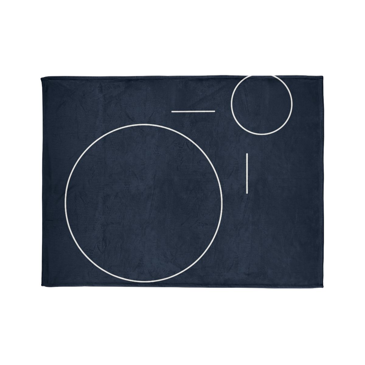 Offset Ring And Bar Constellation stylish throw blankets