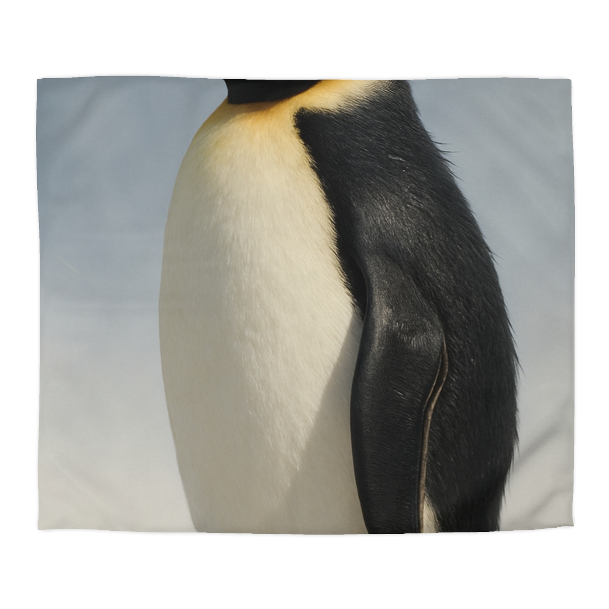 Glacier Gleam Emperor Penguin stylish duvet covers
